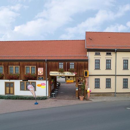 Pension-Cafe-Libelle Elxleben bei Arnstadt Exterior foto